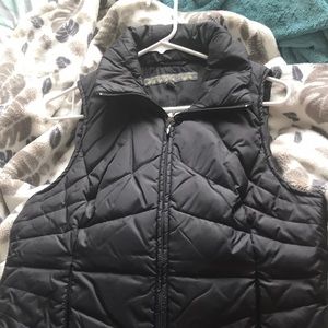 Women’s Black puffer vest